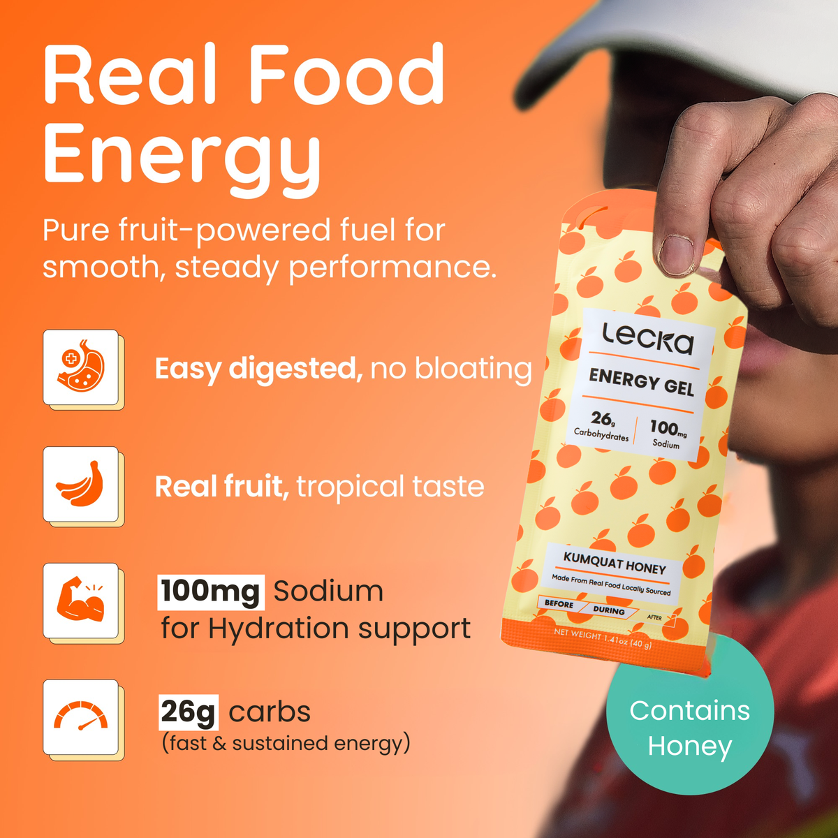 Energy Gel Kumquat Honey