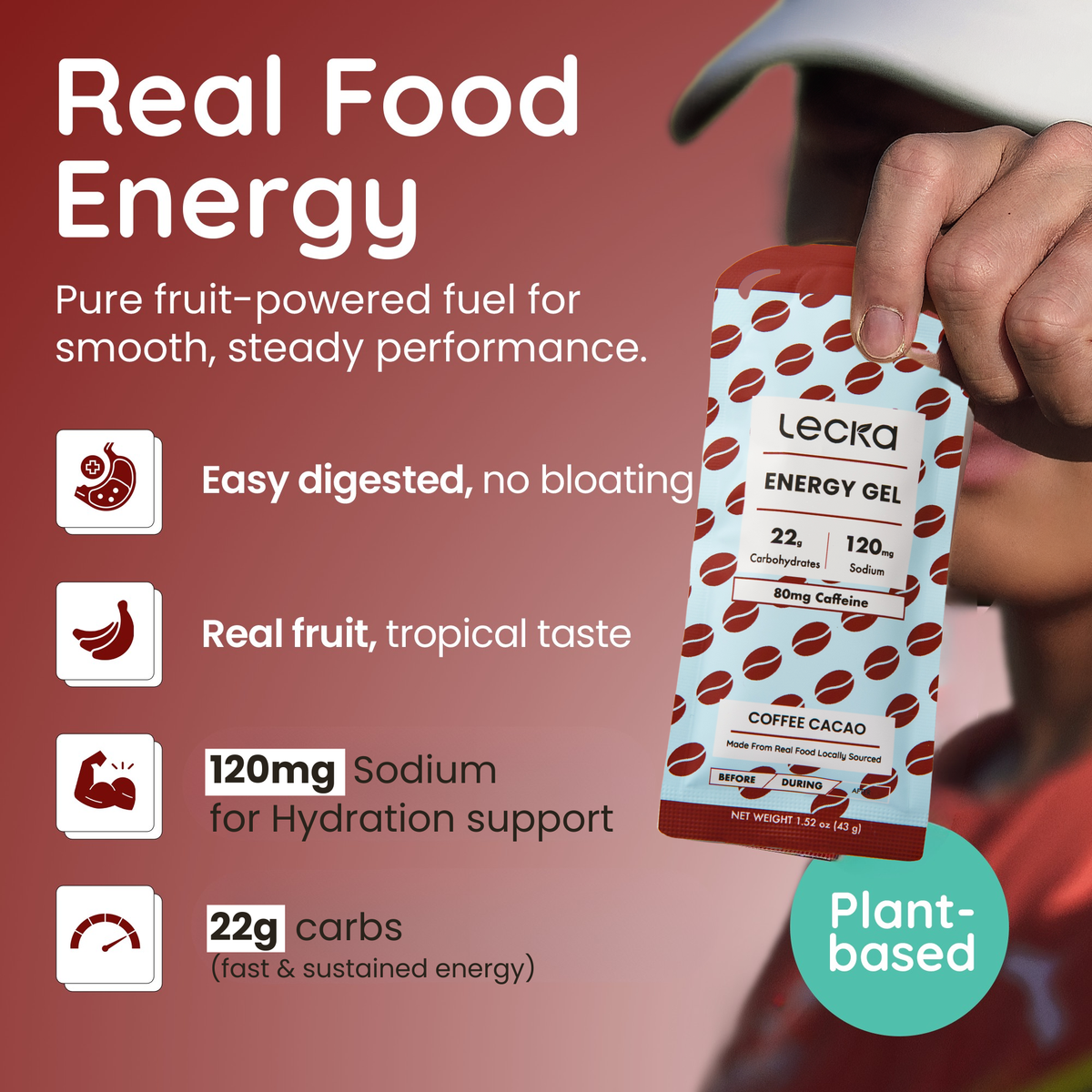 ENERGY GEL COFFEE CACAO