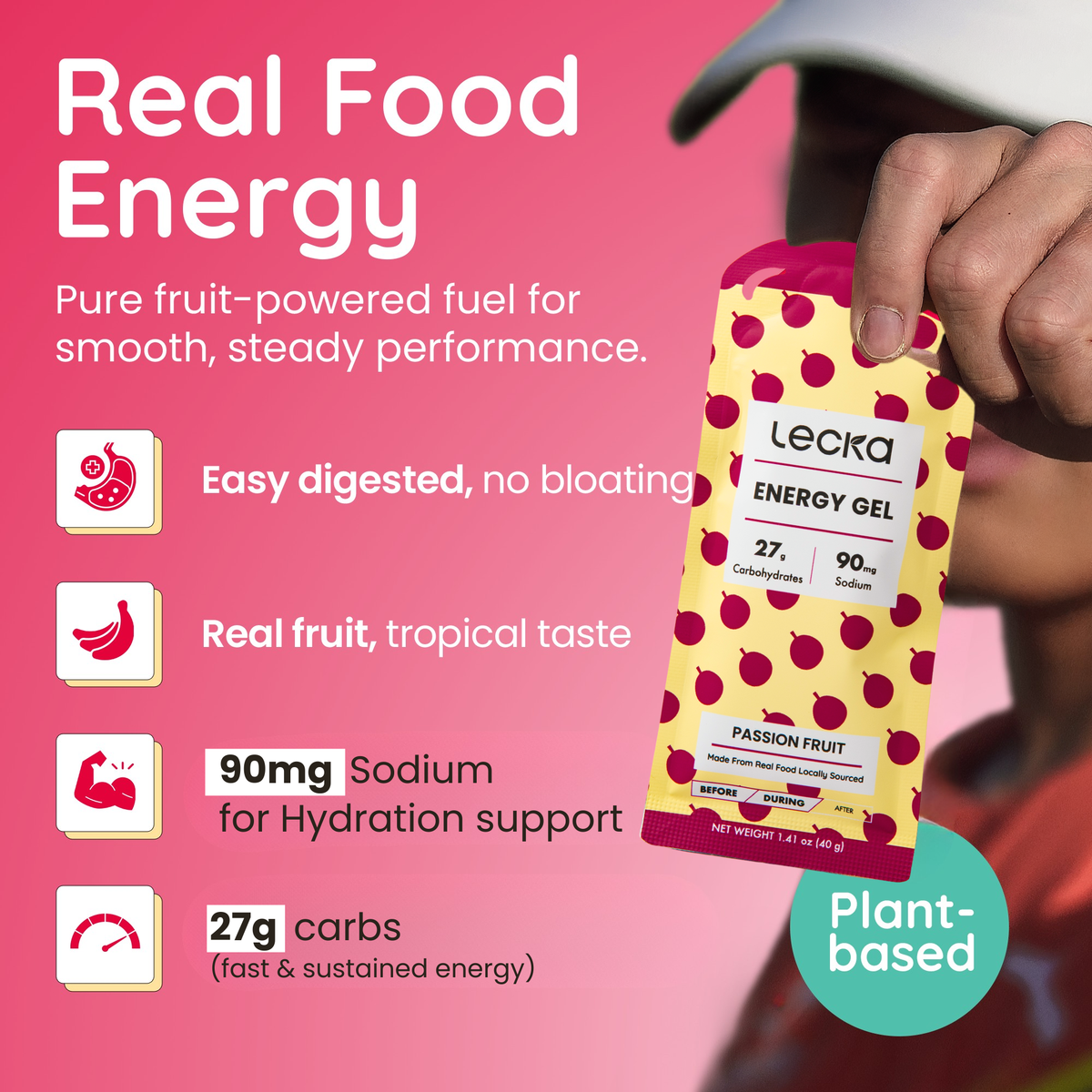 ENERGY GEL PASSION FRUIT